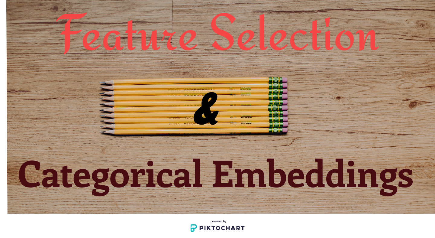 feature selection categorical embeddings unstructured data
